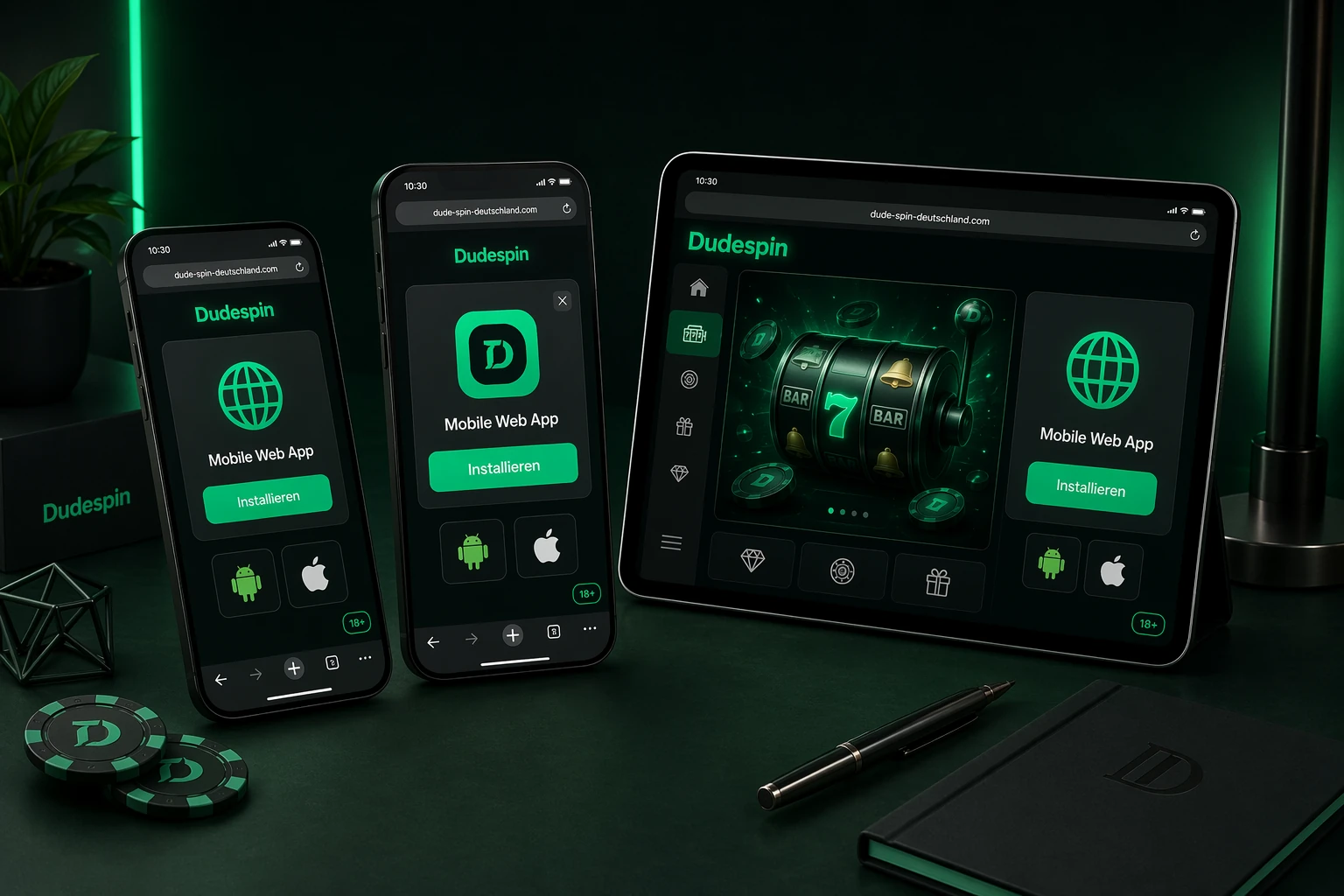 Dudespin Casino App für Android und iOS: Installation und Kompatibilität