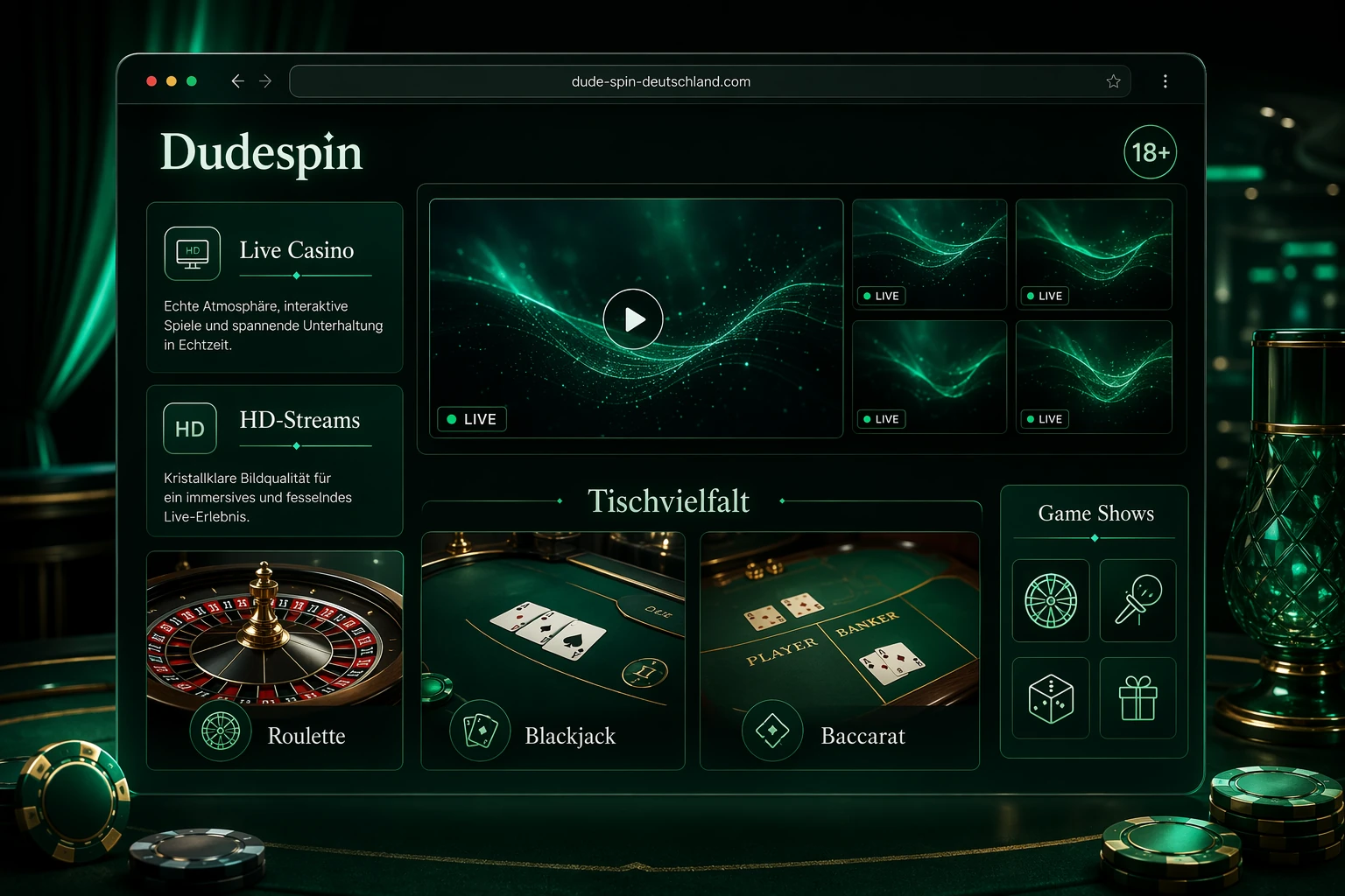 Fazit zum Dudespin Live Casino